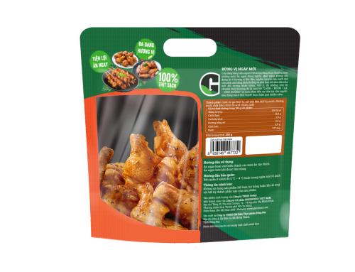 Cánh tỏi gà ăn liền vị tiêu đen G 250g